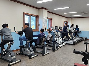 자립반 온누리 체육관 이용