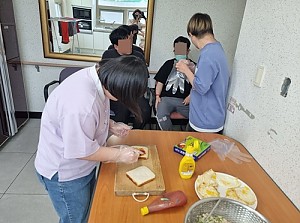 해냄반 간식만들기