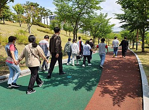 해냄반 모전공원 산책